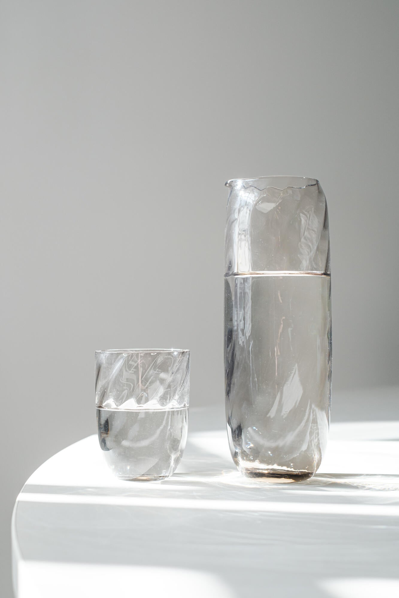 Swirl tumbler Crystal glas - klar